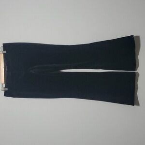 The Limited pants women's size 6 Drew Fit black trouser velour like flare pants